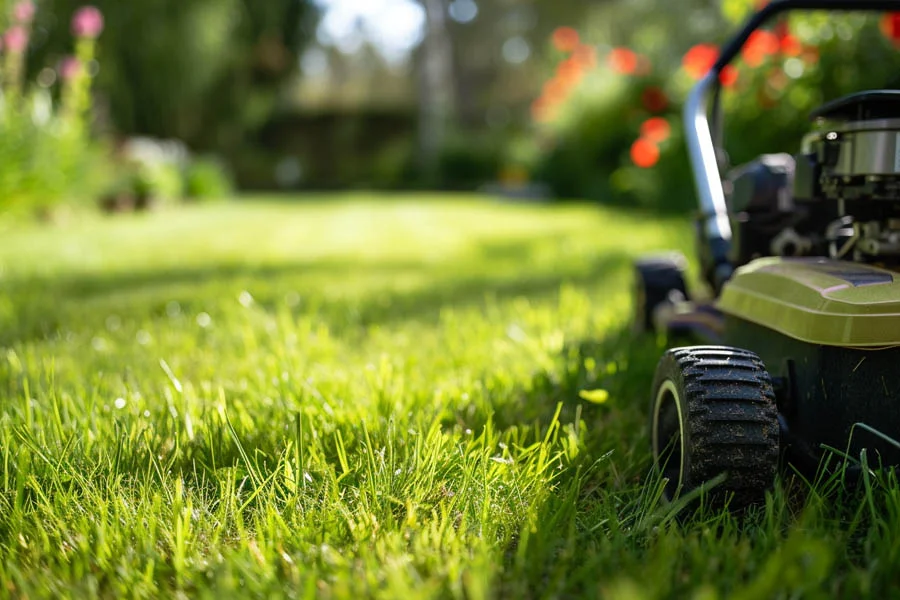 electric walk behind lawn mowers