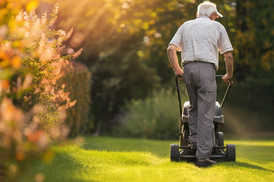 self propeled mower