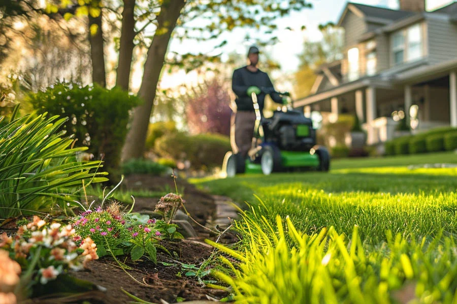 self propeled mower