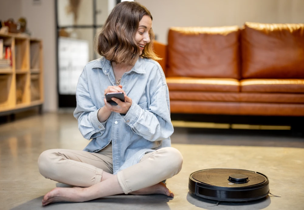 robot vacuum with cleaning station